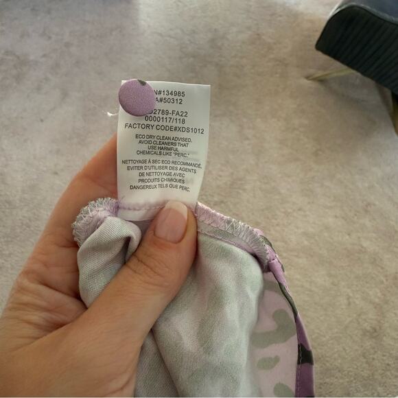 For Love & Lemons June Mini Dress in Purple Size M - Picture 5 of 5